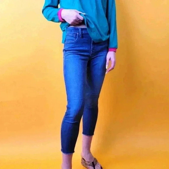 Madewell 9" High Rise Skinny Jeans - 29P - Picture 4 of 9